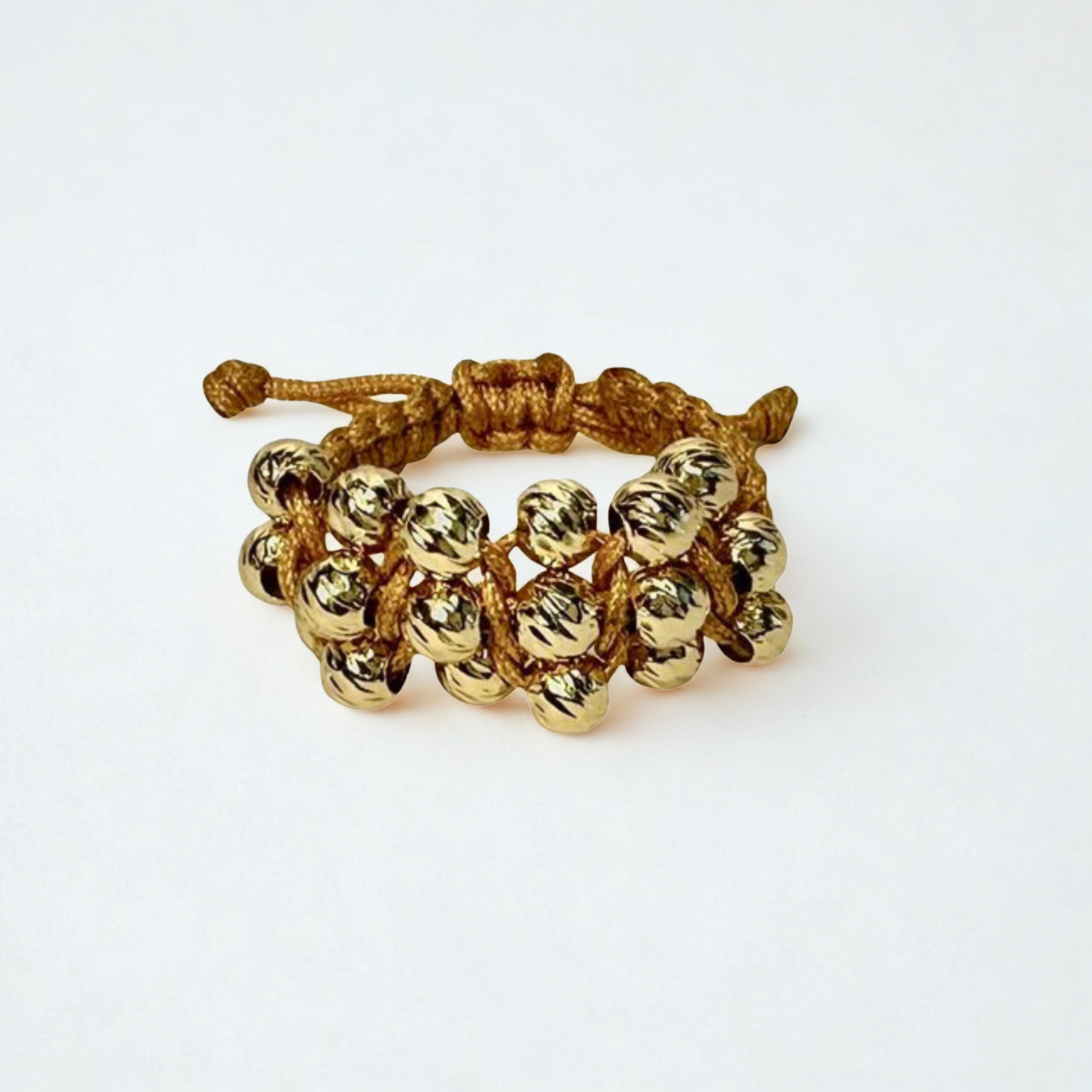 Anillo TRES CARRILES con balines italianos #4