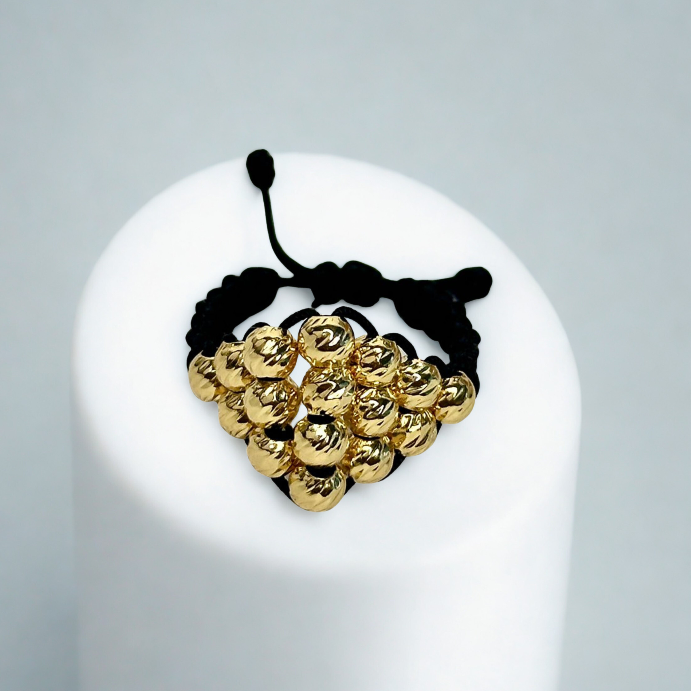 Anillo PIRÁMIDE invertida de balines italianos #4