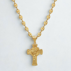 Combo Cadena Gucci + Cruz Rostro de Cristo