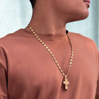 Combo Cadena Gucci + Cruz Rostro de Cristo