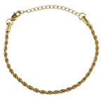 Tobillera Lazo Esencial –  18K para Dama