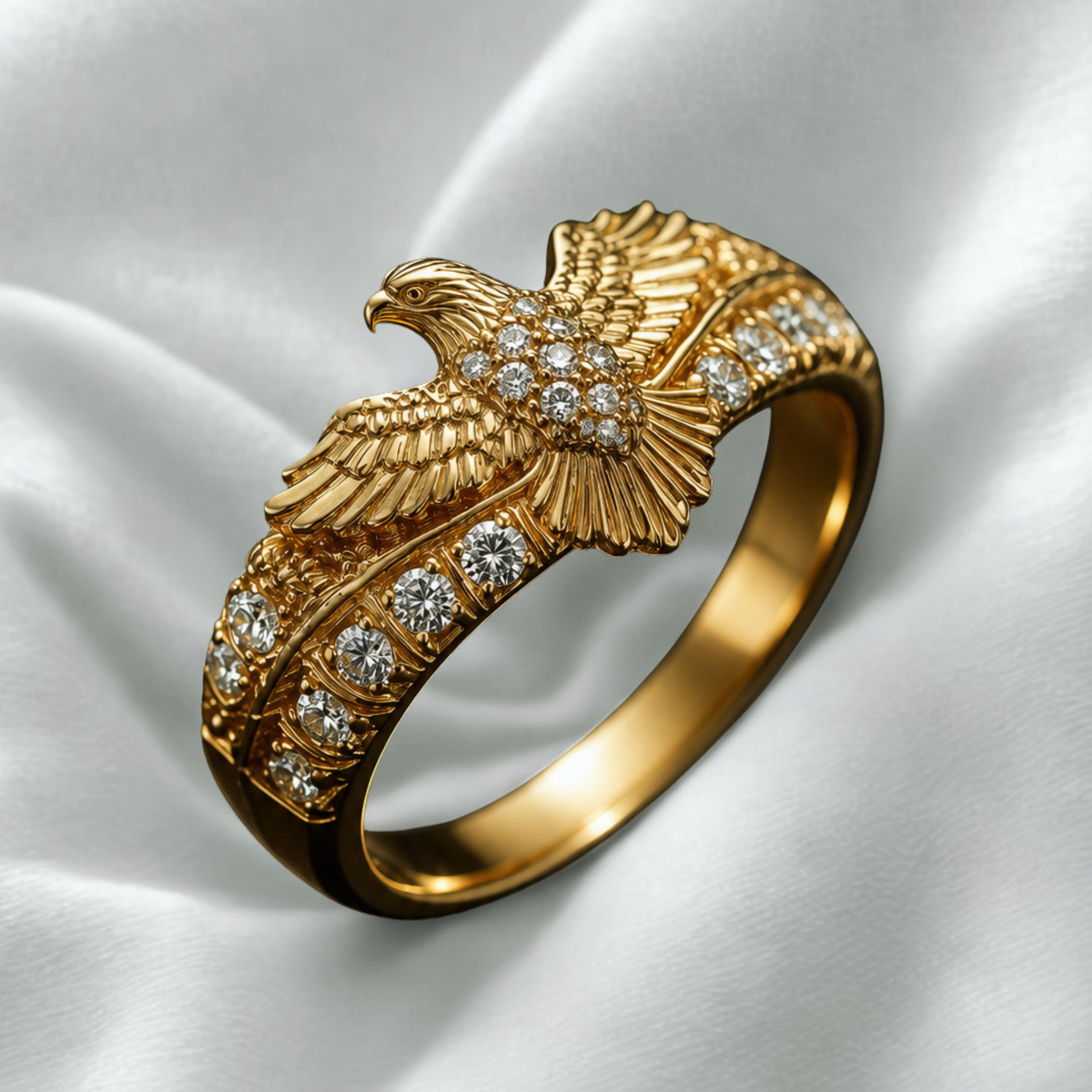 ANILLO AGUILA GOLD