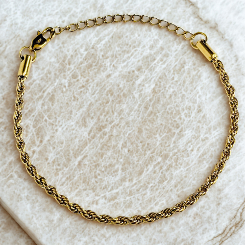 Pulsera Lazo Esencial –  18K para Dama